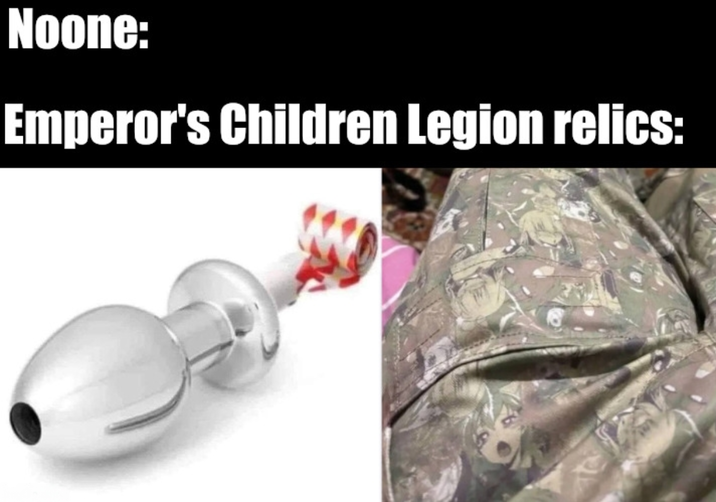 Noone: Emperor's Children Legion relics:
