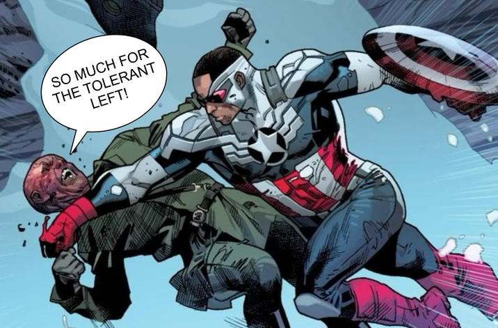 SO MUCH FOR THE TOLERANT LEFT!