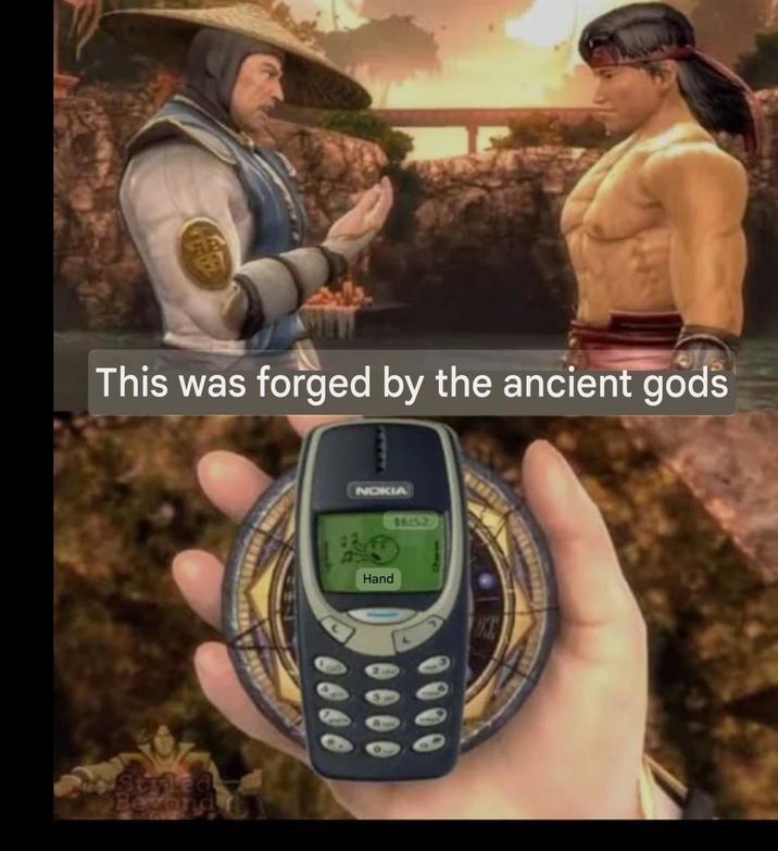 This was forged by the ancient gods Stred Beyond C NOKIA 16:52 Hand 10000