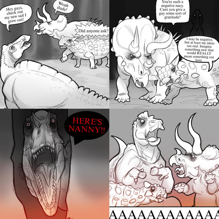 Woah dude! Hey guys, check out my new sail I grew out! Did anyone ask? HERE'S NANNY!! You're such a negative nacy. Cant you give a guy some sort of gratitude? I may be negative, but at least my ideas are real. Imagine something new that would REALLY mean something out here. 990 AAAAAAAAAAAA