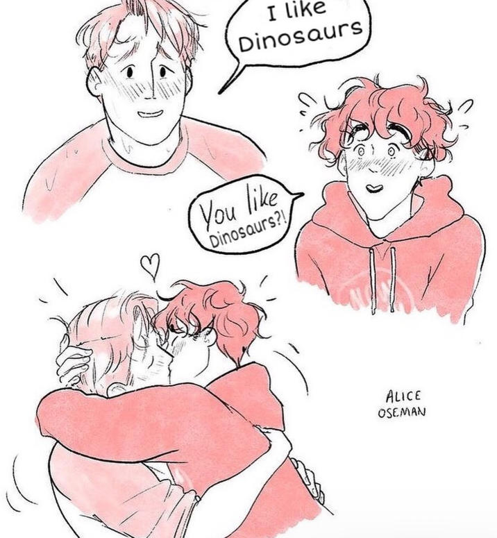 I like Dinosaurs You like Dinosaurs?! ALICE OSEMAN