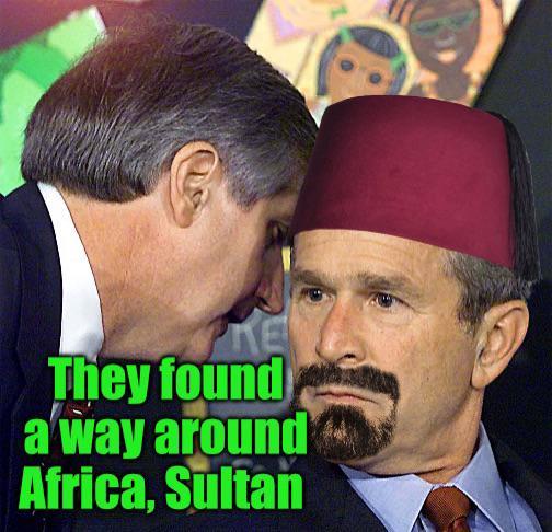 KE They found a way around Africa, Sultan