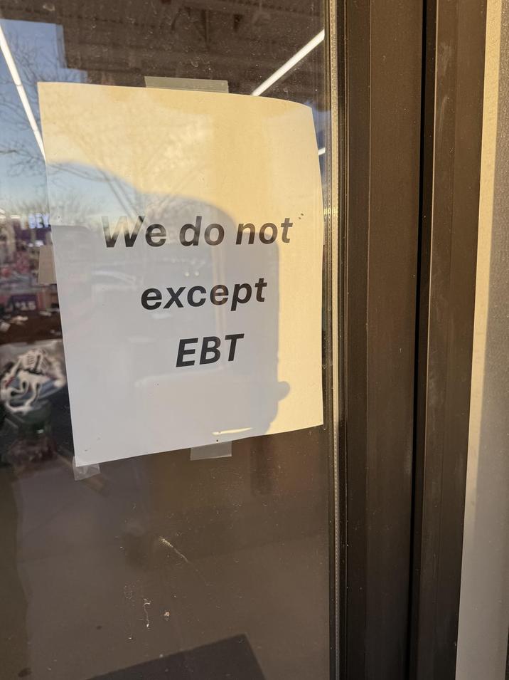 We do not except EBT
