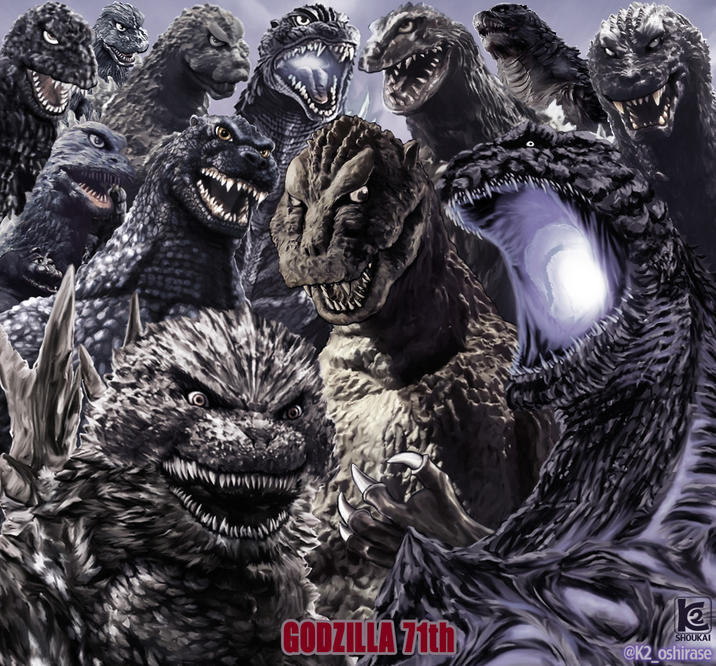 GODZILLA 71th le SHOUKAI @K2 oshirase