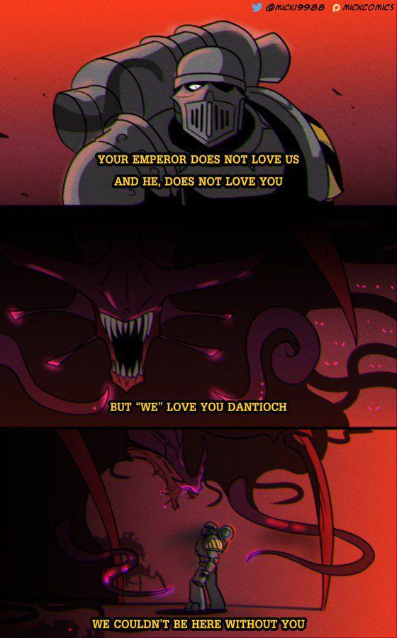 @MICK19988 p MICKCOMICS YOUR EMPEROR DOES NOT LOVE US AND HE, DOES NOT LOVE YOU BUT "WE" LOVE YOU DANTIOCH WE COULDN'T BE HERE WITHOUT YOU