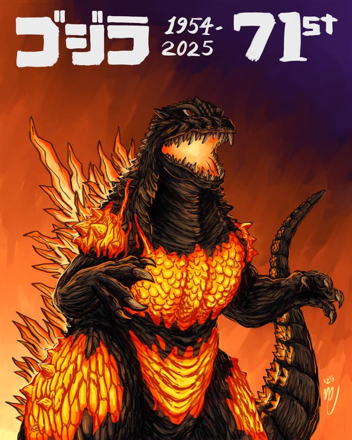 ゴジラ 1954- 2025 715t 125