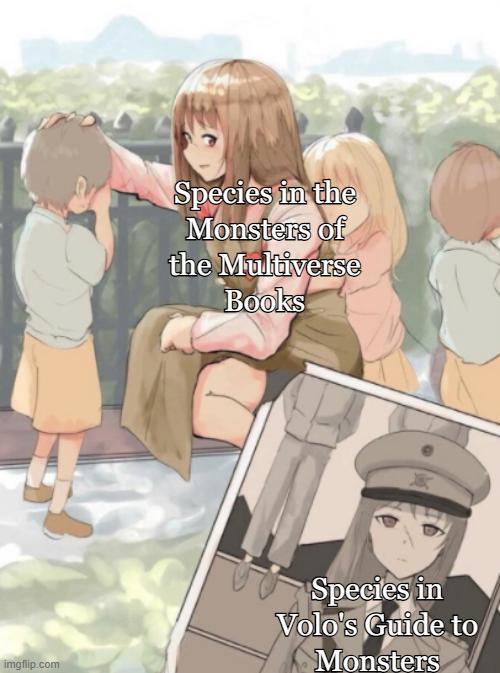 Species in the Monsters of the Multiverse Books imgflip.com Species in Volo's Guide to Monsters