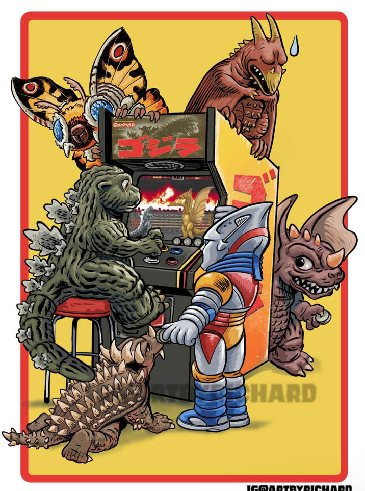 GODZILLA HARD IGOADTRYDICHADN