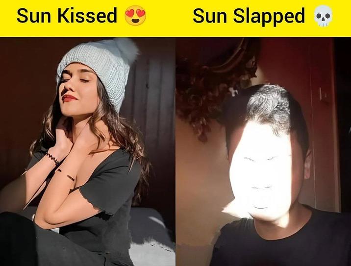 Sun Kissed Sun Slapped