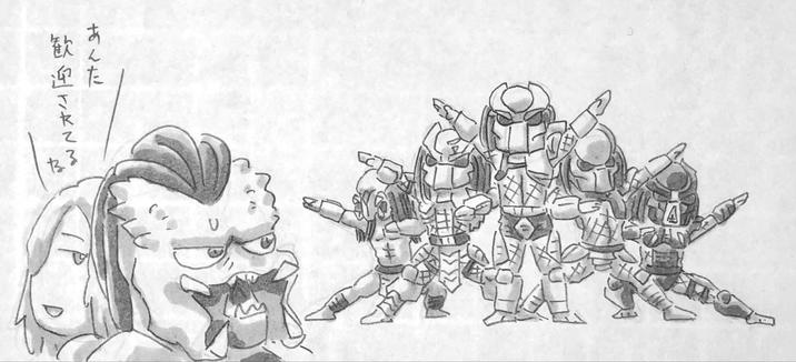 あんた 歓迎されてる