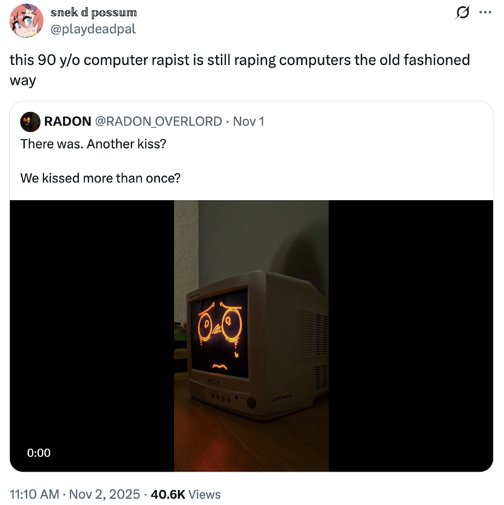 A "tweet":https://knowyourmeme.com/memes/sites/twitter-x spoofing the "97-Year-Old NYC Diner Still Serves Their Coke the Old Fashioned Way":https://knowyourmeme.com/memes/97-year-old-nyc-diner-still-serves-their-coke-the-old-fashioned-way meme. 