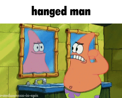 hanged man B randomness-is-epic