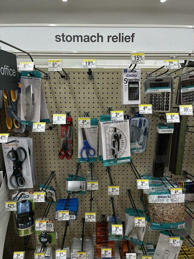 office Utility Knife me TITANIUM 449 FISKARS Cop stomach relief 1599 69 1999 329 WE tch Compass & Protractor Set 79 sors 42% MO 3 WEXFORD WORD CASIO SCIENTIFIC Bath Kit 3 99 12 3 WEXFORD 3 3 2 899 3 www. Punch Rubber Ba 59 12345& 99