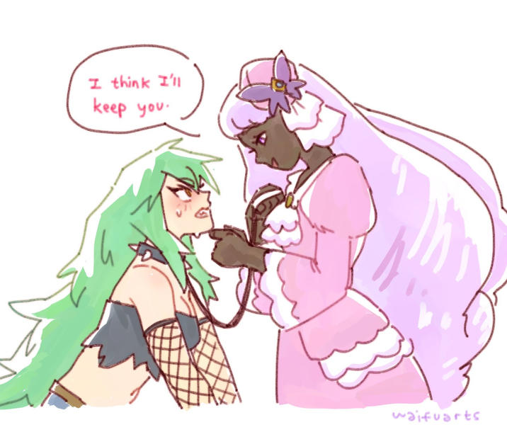 I think I'll keep you. waifuarts