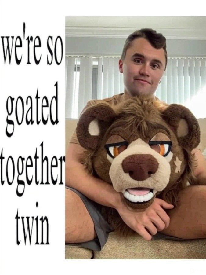 we're so goated together twin