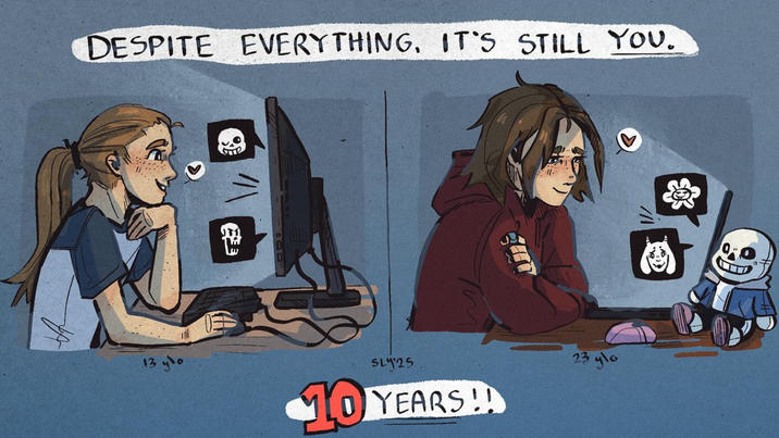 DESPITE EVERYTHING. IT'S STILL YOU. //I 13 ylo SLY25 10 YEARS!! 23ylo
