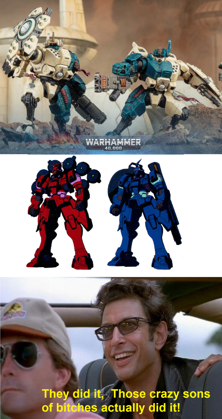 8111 WARHAMMER 40,000 抗野 They did it, Those crazy sons of bitches actually did it!