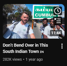 கம்படடு CUMBUM Don't Bend Over in This South Indian Town IN 282K views • 1 year ago 11:44