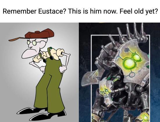 Remember Eustace? This is him now. Feel old yet?