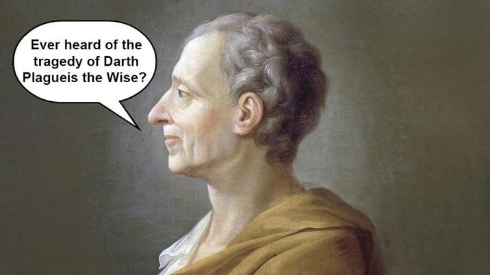 Ever heard of the tragedy of Darth Plagueis the Wise?