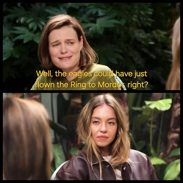 Well, the eagles could have just flown the Ring to Mordor right?