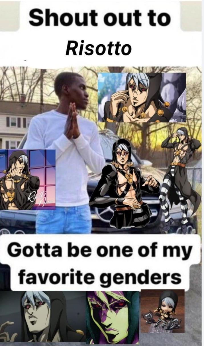 WIND Shout out to Risotto Gotta be one of my favorite genders