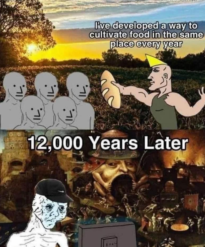 IL 기 I've developed a way to cultivate food in the same place every year 12,000 Years Later