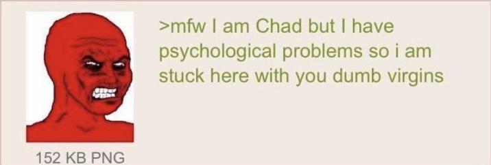 152 KB PNG >mfw I am Chad but I have psychological problems so i am stuck here with you dumb virgins