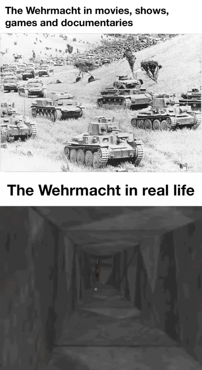 The Wehrmacht in movies, shows, games and documentaries The Wehrmacht in real life