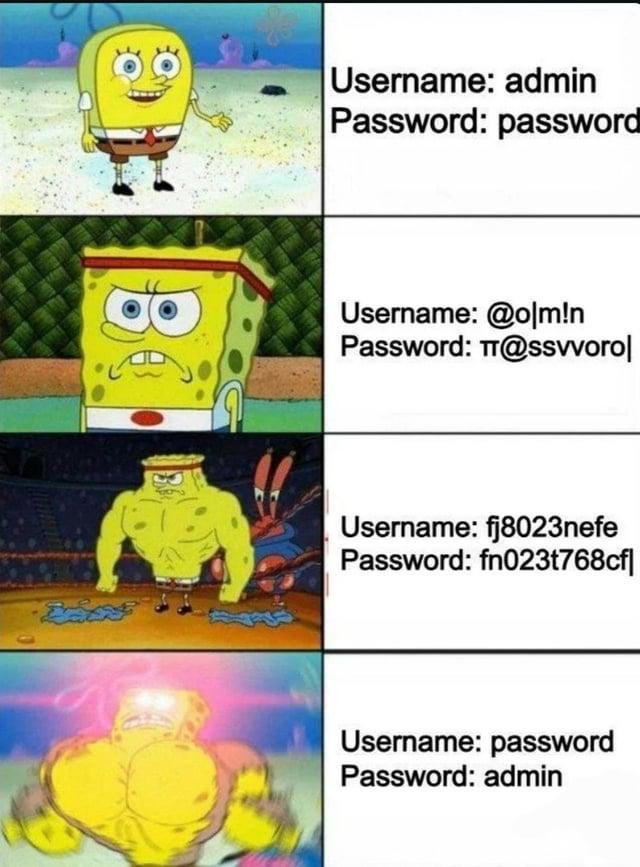 Username: admin Password: password Username: @olm!n Password: TT@ssvvoro❘ Username: fj8023nefe Password: fn023t768cf| Username: password Password: admin