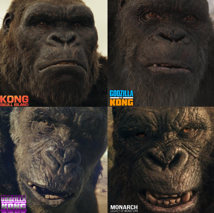 KONG SKULL ISLAND IVS. GODZILLA KONG GODZILLA KANG THE NEW EMPI MONARCH LEGACY OF MONSTERS
