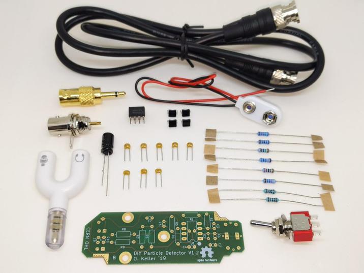 CERN OHL RB O R9 12° 0000 00000 0000 R5 R C U1 C4OO DIY Particle Detector V1.2 B 0. Keller '19 open hardware