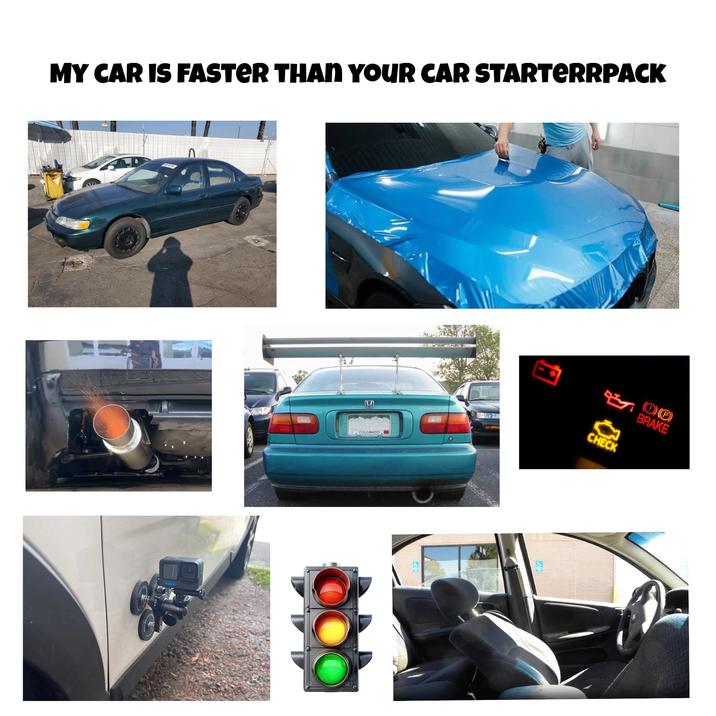 MY CAR IS FASTER THAN YOUR CAR STARTERRPACK COLORADO & CHECK BRAKE