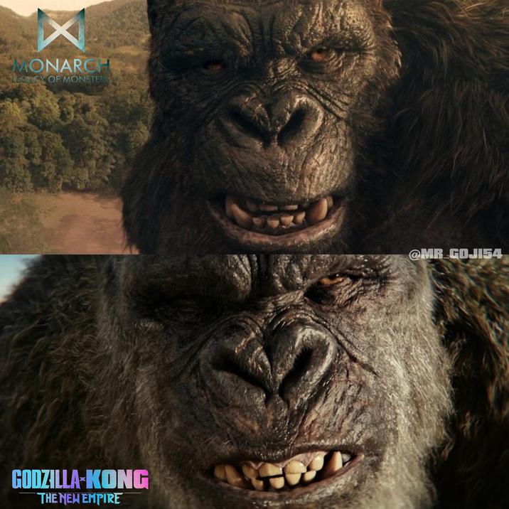 X MONARCH LEGACY OF MONSTERS GODZILLA-KONG THE NEW EMPIRE @MR_GOJI54