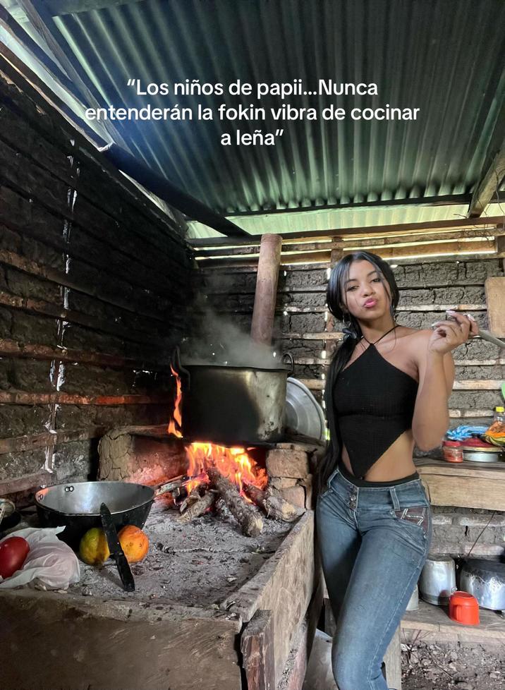 The first photo in the original "TikTok":https://knowyourmeme.com/memes/sites/tiktok "photo slideshow":https://knowyourmeme.com/memes/sites/tiktok-photo-slideshows-photo-mode posted by TikToker @andaliva_official in May 2025. Her photos later became the subject of "image macros":https://knowyourmeme.com/memes/image-macros and "tweets":https://knowyourmeme.com/memes/sites/twitter-x that dubbed her "ur average Latina."