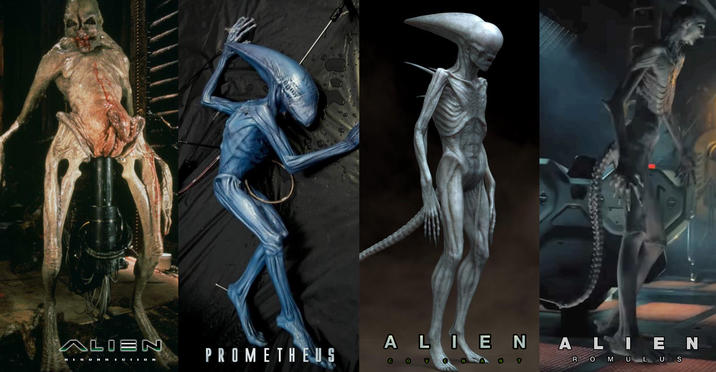 ALIEN RESURRECTION PROMETHEUS ALL D ALIEN V T R О ALIEN MULUS