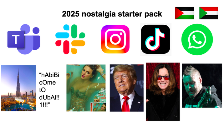 T 2025 nostalgia starter pack Ο مل) "hAbiBi come to dubAi!! 1!!!" THE LIFE OF A SHOWGIRL