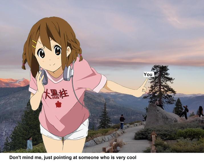 大黑柱 Don't mind me, just pointing at someone who is very cool You