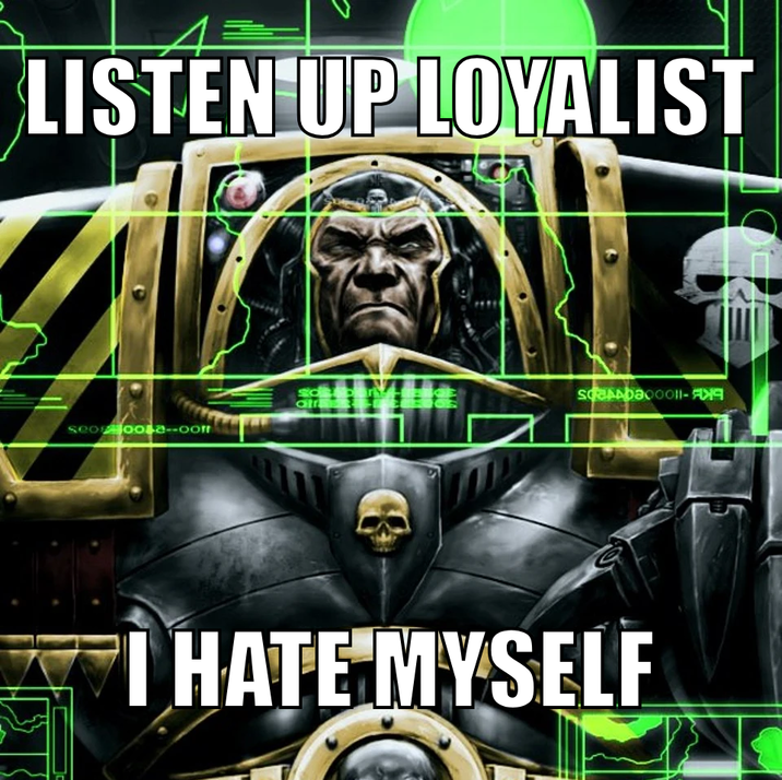 LISTEN UP LOYALIST seo 0082--oom I HATE MYSELF
