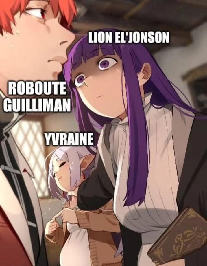 ROBOUTE GUILLIMAN YVRAINE LION EL'JONSON