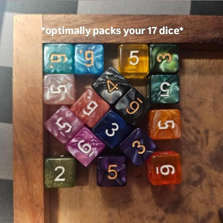 *optimally packs your 17 dice* 6.5 9 5 3 في 25 3 6 10 3 66 S