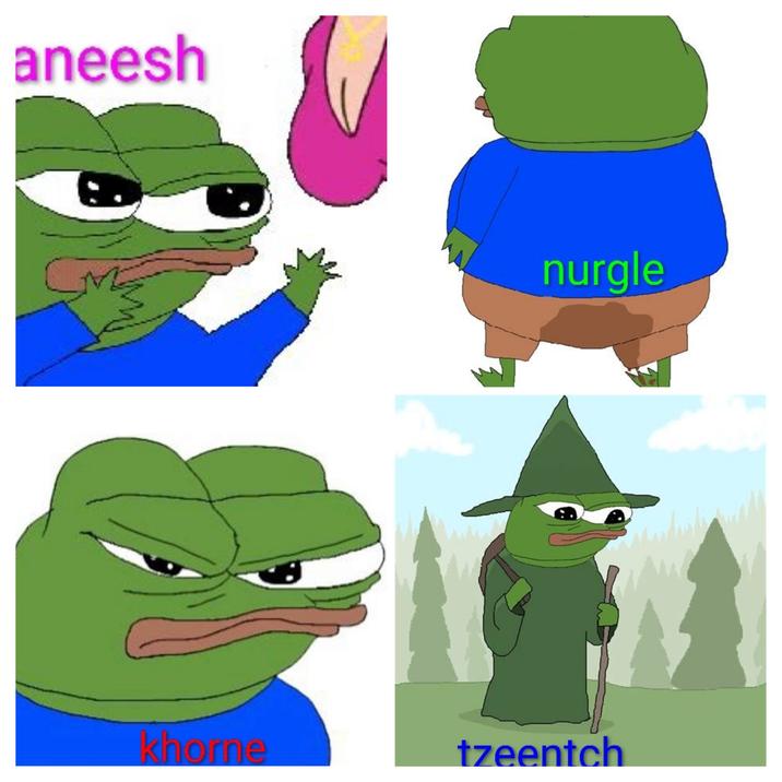 aneesh nurgle khorne tzeentch