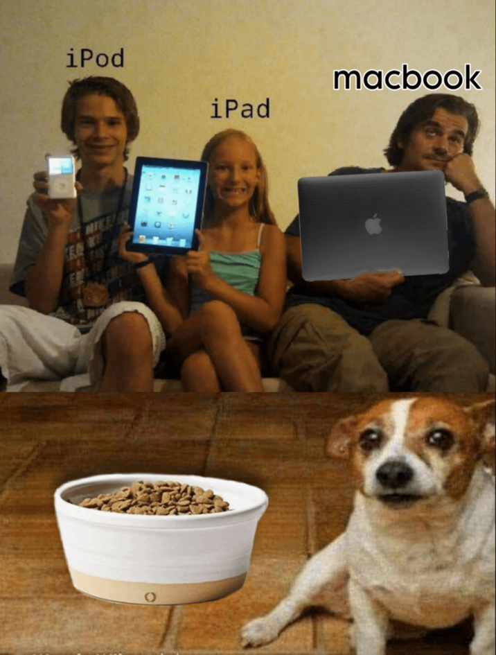 iPod macbook iPad