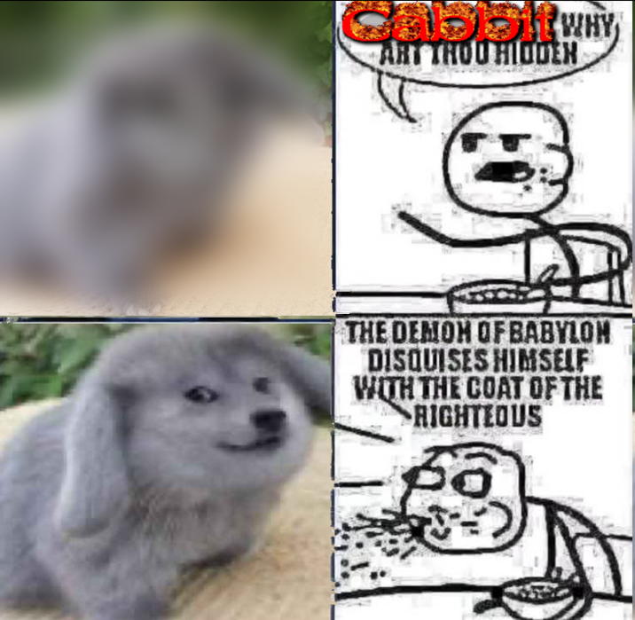 Stall WHY ART TROU HIDDEN THE DEMON OF BABYLON DISQUISES HIMSELF WITH THE COAT OF THE RIGHTEOUS 58