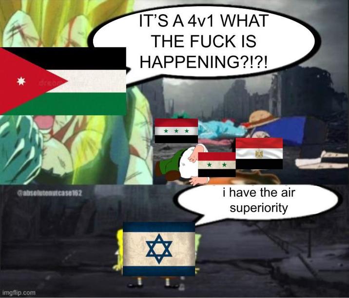 dream Gabsolutenutcase162 imgflip.com IT'S A 4v1 WHAT THE F--- IS HAPPENING?!?! ✡ * i have the air superiority