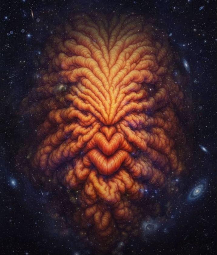 An "AI":https://knowyourmeme.com/memes/cultures/ai-artificial-intelligence edited photo of "IShowSpeed Smiling Trying Not to Laugh":https://knowyourmeme.com/memes/ishowspeed-smiling-trying-not-to-laugh, adding more wrinkles and exaggerated features.