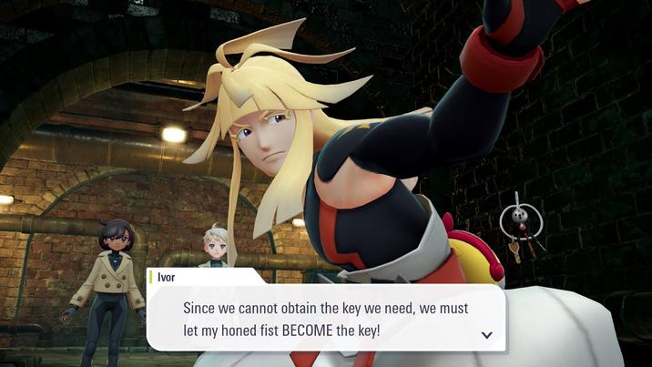 66 Ivor Since we cannot obtain the key we need, we must let my honed fist BECOME the key!