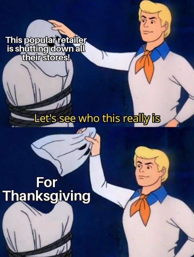 This popular retailer is shutting down all their stores! Let's see who this really is For Thanksgiving Leah "