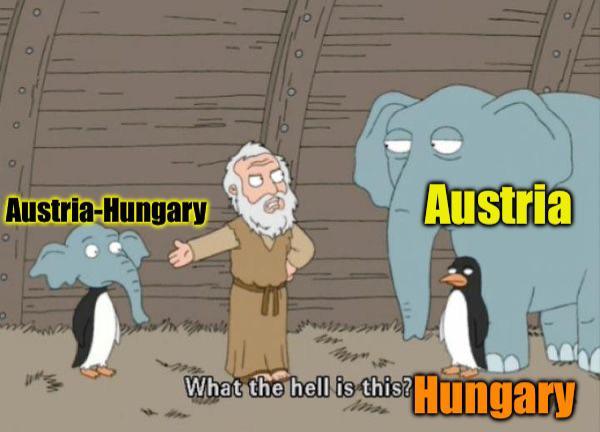 0 Austria-Hungary Austria What the hell is this? Hungary