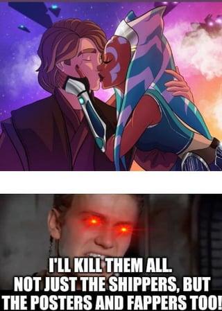 I'LL KILL THEM ALL. NOT JUST THE SHIPPERS, BUT THE POSTERS AND FAPPERS TOO!
